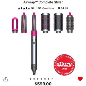 Dyson Airwrap Complete - almost brand new